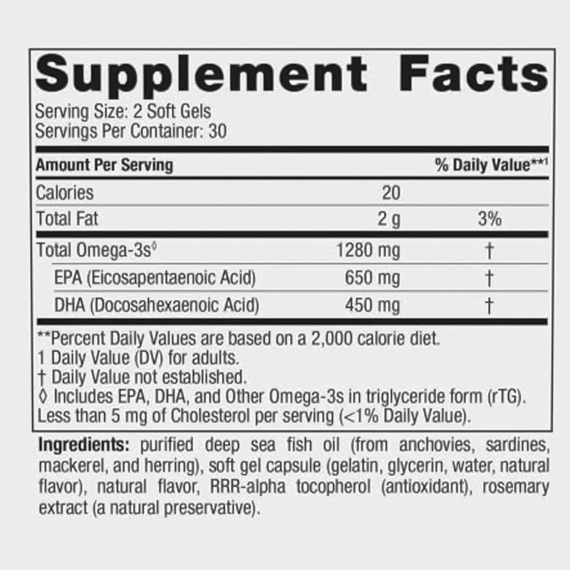 Fish Oil Omega Softgel Manufacturer - Brain Function Softgel