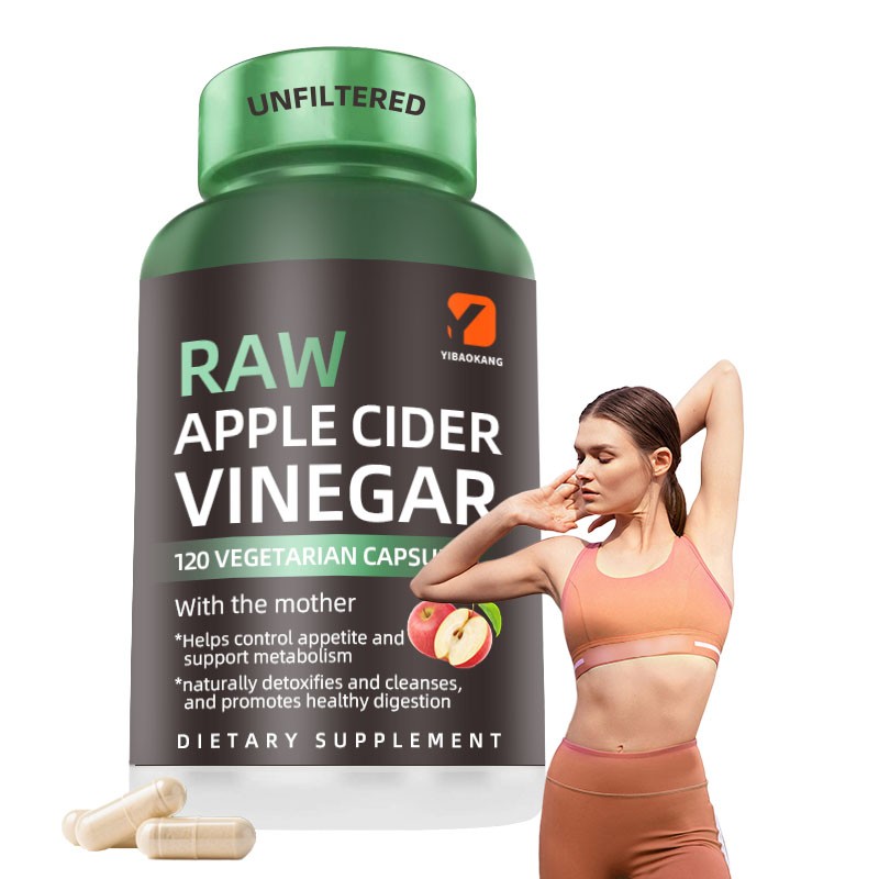 Apple Vinegar Capsules Factory - Metabolism Detoxification