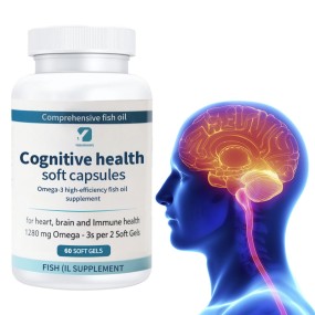 Omega 3 Fish Oil Capsules Factory - 60 Capsules Joint Health