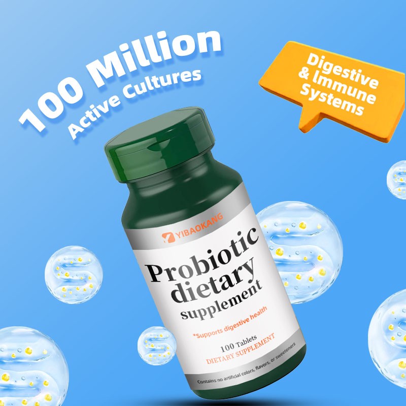 Probiotic Dietary Supplement Supplier - 100 Tablets Acidophilus