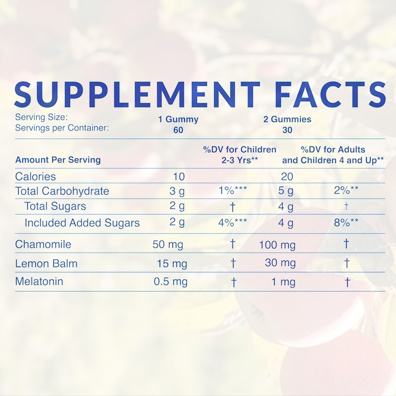Melatonin Gummies Manufacturer - 5000mcg Biotin Sleep