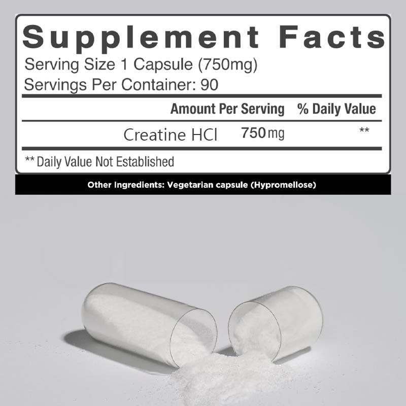 Creatine Capsules Manufacturer - Muscle Cognitive Immune