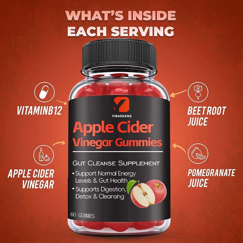 Apple Cider Vinegar Gummies Factory - Digestion Detox Gummies