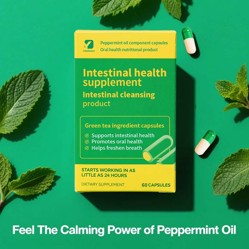 Peppermint Oil Capsules Supplier - Bulk Green Tea Formula