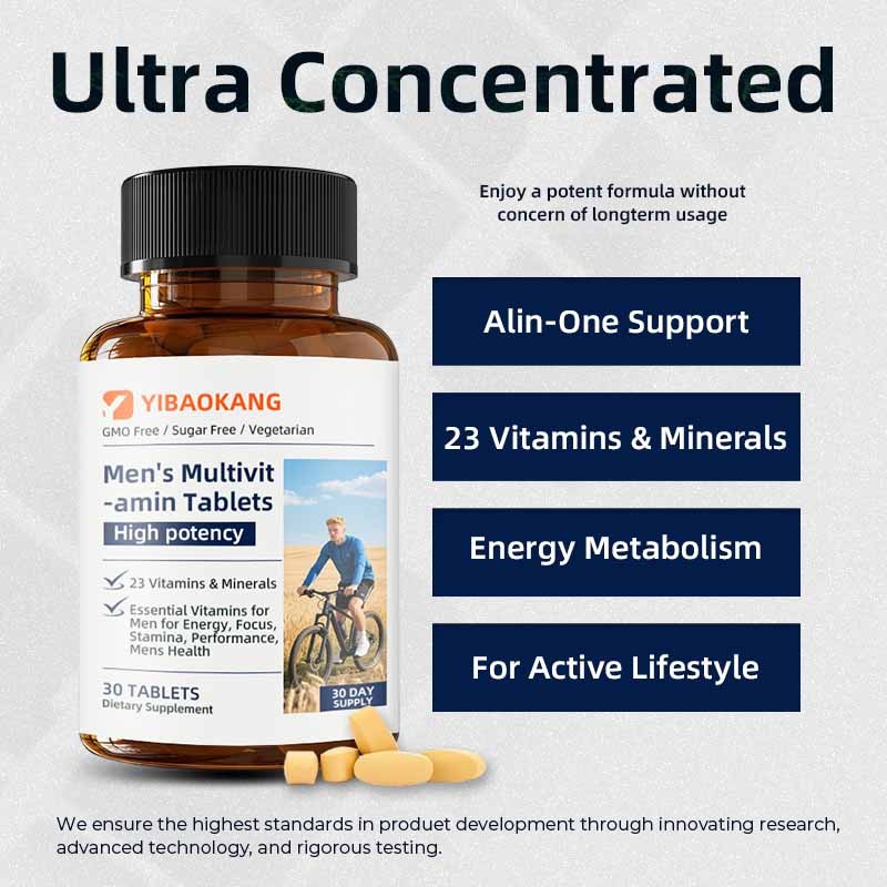 Multivitamin Supplement Tablets Manufacturer - Men's Health Formula