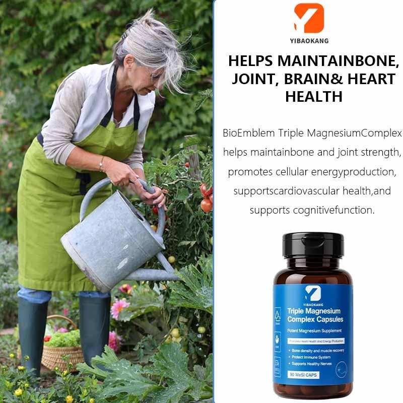 Triple Magnesium Capsules Supplier - Nerves Heart Energy