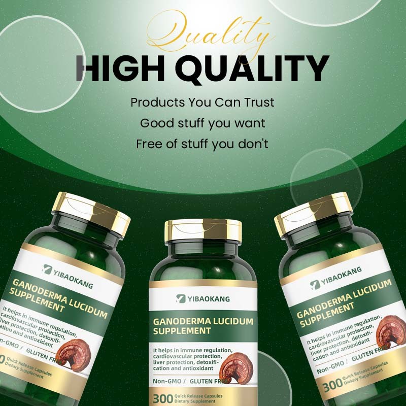 Ganoderma Capsules Factory - 5000mg Liver Protection