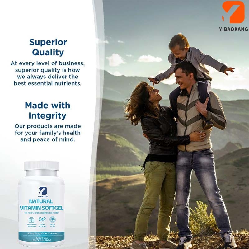 Fish Oil Omega Softgel Manufacturer - Brain Function Softgel