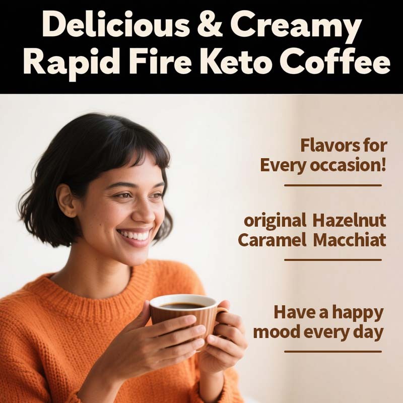 Keto Coffee Supplement Factory - Ketones Metabolism Boost
