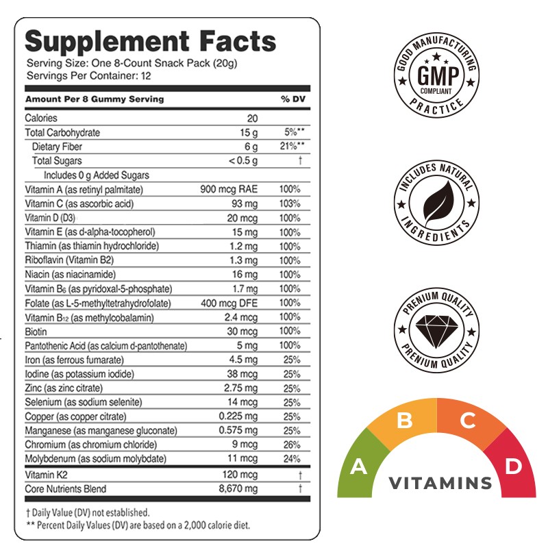 Calcium Gummies Manufacturer - Citrate Bone Health Gummies