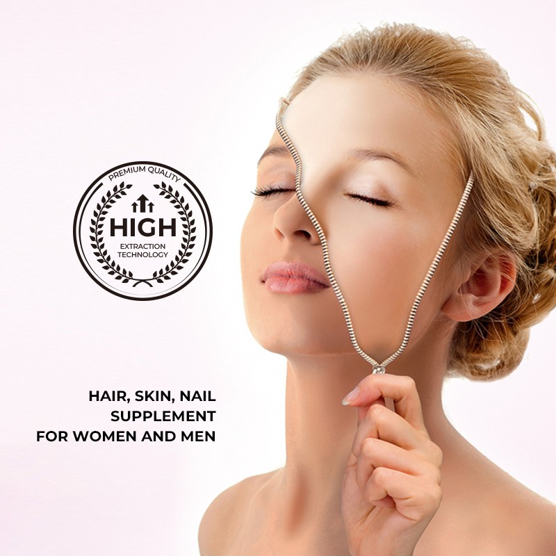 Liquid Collagen Peptides Factory - Biotin Hair Skin