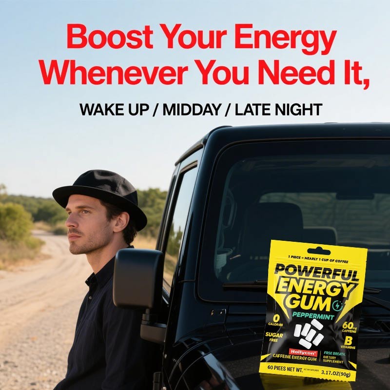 Chewing Gum Supplier - Vitamin Supplement Energy Gum