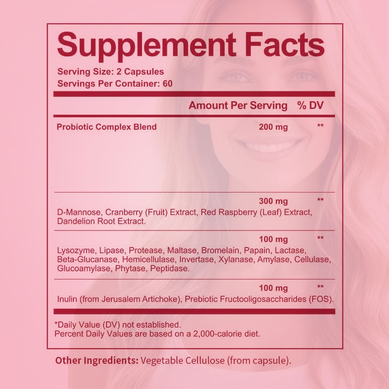 Probiotics Capsules Supplier - Vegan Digestive Capsules