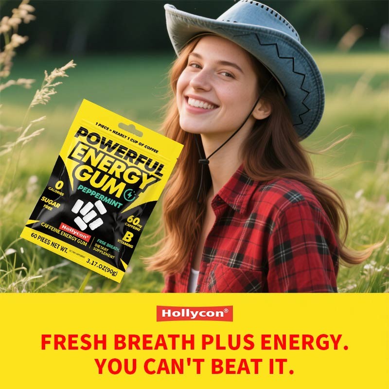 Chewing Gum Supplier - Vitamin Supplement Energy Gum