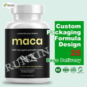 Men Energy Capsules Supplier - OEM Herbal Fertility Booster Maca Dietary
