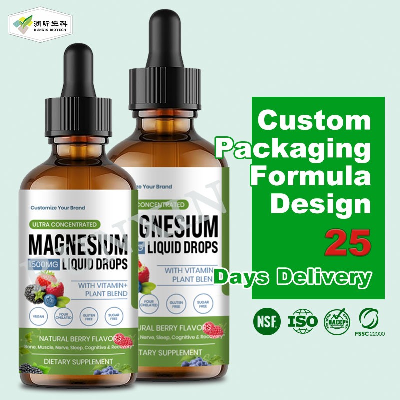 Magnesium Liquid Manufacturer - OEM Personal Branding 12 in 1 Complex Drop