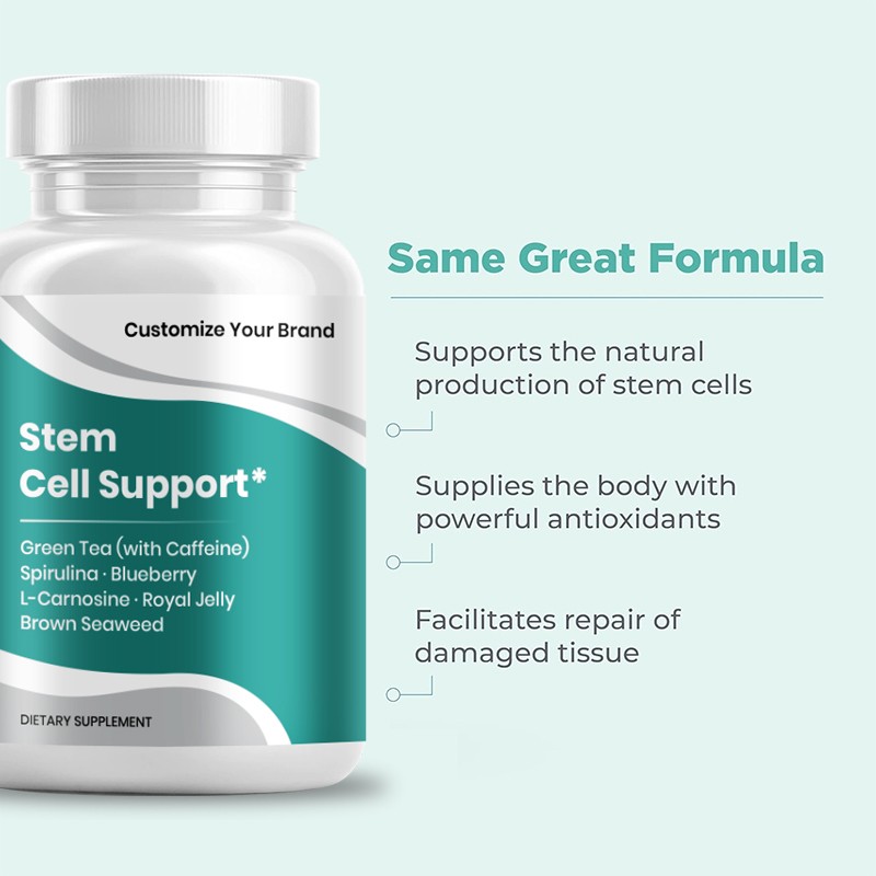 Stem Cell Capsules Factory - Private Label Cellular Health Placenta Immune