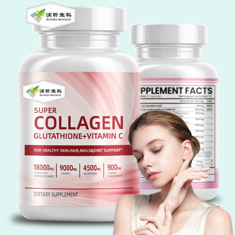 Glutathione Capsules Manufacturer - L-Glutathione Collagen Vitamin C Phyto Booster