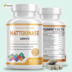 Nattokinase Capsules Factory - New Sell Well 4000 1000mg Extract Supplement