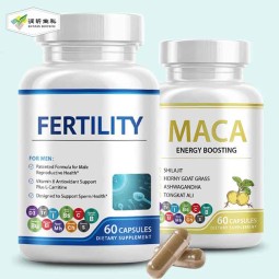 Men Energy Tablets Manufacturer - OEM Fertility Maca Powder Ginseng Pills