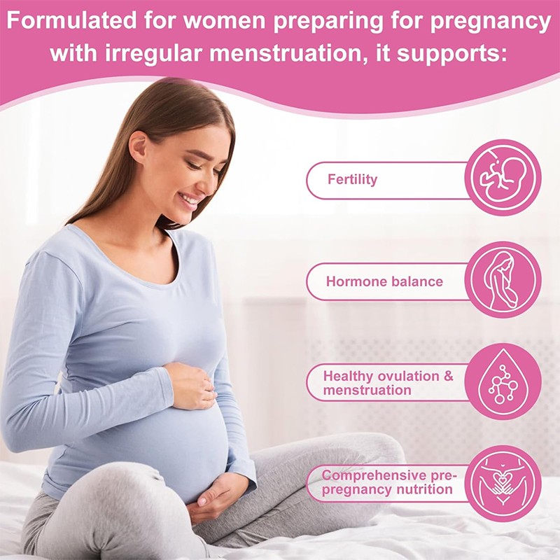 Female Fertility Capsules Manufacturer - Premium Inositol CoQ10 Vitamins Minerals