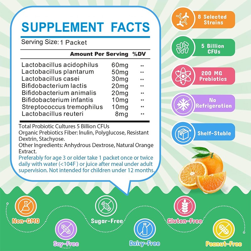 Probiotics Powder Supplier - OEM Fermentum Acidophilus Bifidobacterium Activity
