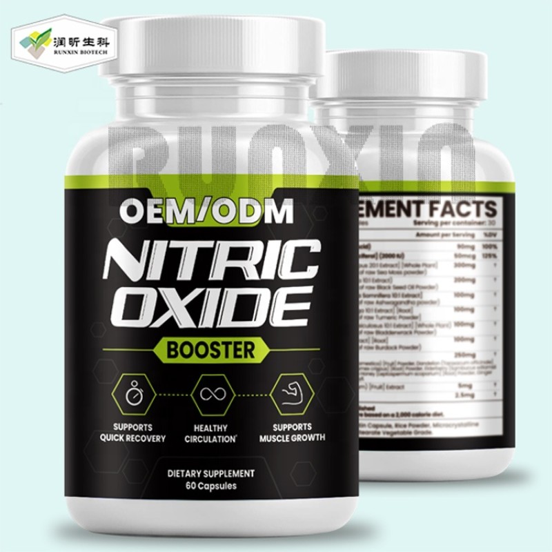 L-Arginine Capsules Factory - Improve Endurance Preworkout 3000mg for Men