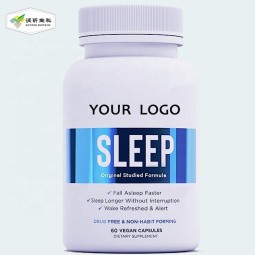Sleep Aid Capsules Manufacturer - Natural Magnesium Glycinate Melatonin GABA