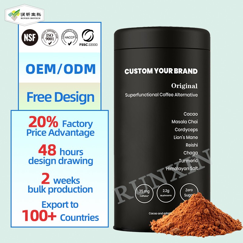 Mushroom Coffee Factory - Wholesale Private Label 10 in 1 Energy Boost