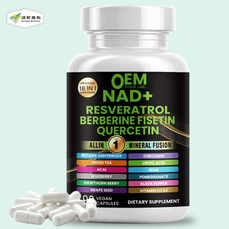 NAD+ Supplement Supplier - OEM Premium Quality Nicotinamide Riboside Capsules