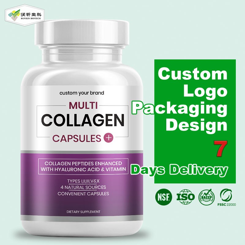 Skin Whitening Capsules Supplier - Hyaluronic Acid Collagen Peptides Q10