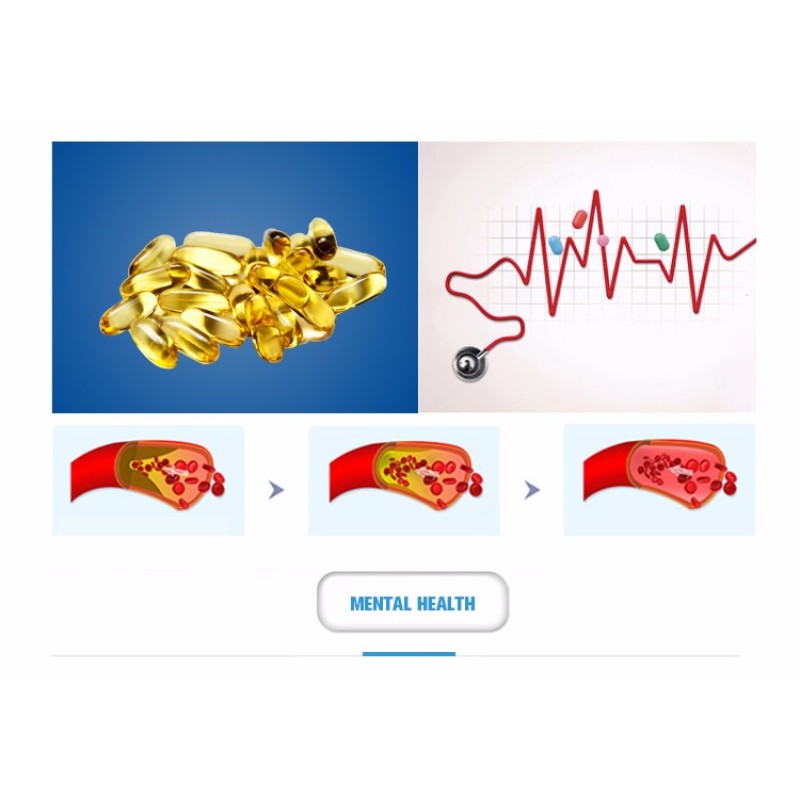 Fish Oil Softgels Factory - OEM High Quality Omega 3 EPA DHA 6 9