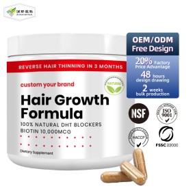 Hair Vitamins Supplier - Saw Palmetto Biotin Supplement Strong Hair Women Men