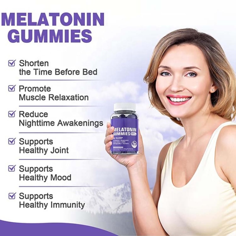 Melatonin Gummies Manufacturer - OEM Private Label 5mg Natural Sleep Aid