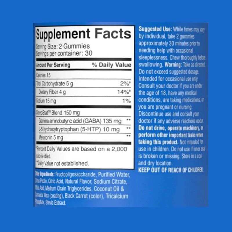 Melatonin Gummies Supplier - OEM L-theanine Tryptophan B6 B12 Ashwagandha