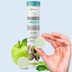 Probiotics Tablet Manufacturer - Improve Metabolism Gut Prebiotics Effervescent