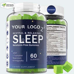 Sleep Gummies Supplier - Melatonin-free GABA L-Tryptophan Ashwagandha Adults