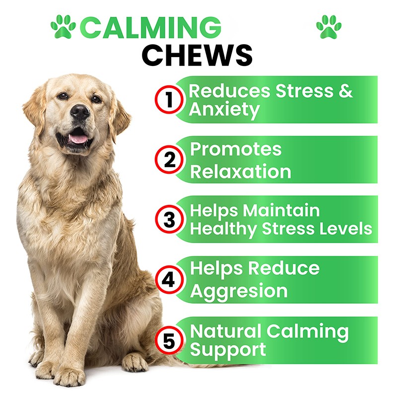 Pet Calming Chews Factory - Stress Anxiety Composure Soft Chews