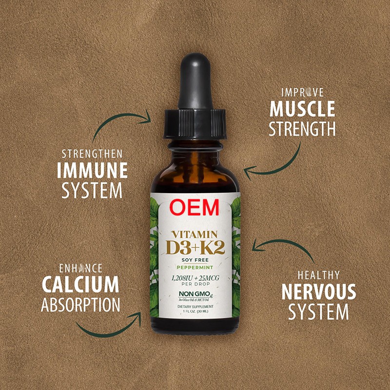 Vitamin D3 Supplement Supplier - Concentrated K2 D3 Liquid