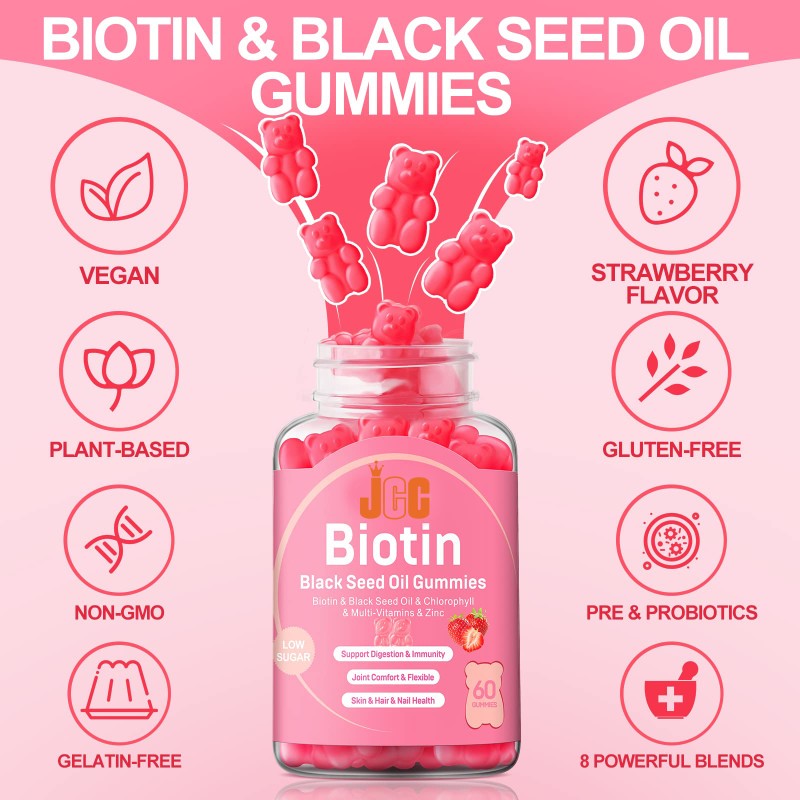 Biotin Gummies Supplier - Hair Nails Beauty Skin Collagen