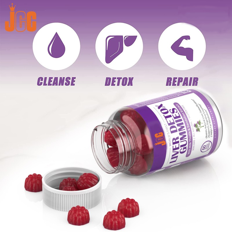 Liver Detox Gummies Factory - Milk Thistle Zinc Immune