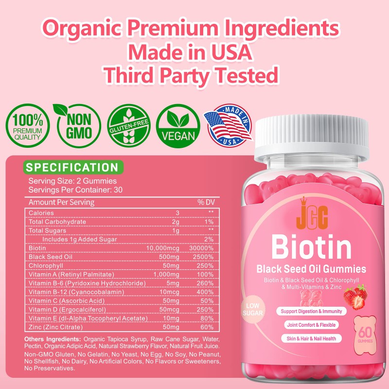 Biotin Gummies Supplier - Hair Nails Beauty Skin Collagen