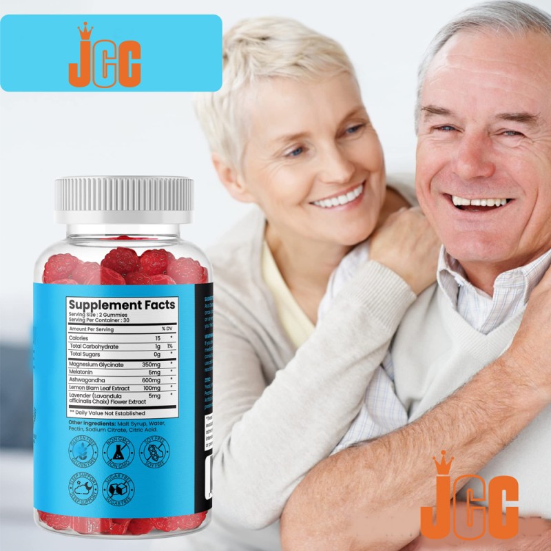 Magnesium Gummies Manufacturer - Turmeric Ashwagandha Vegan