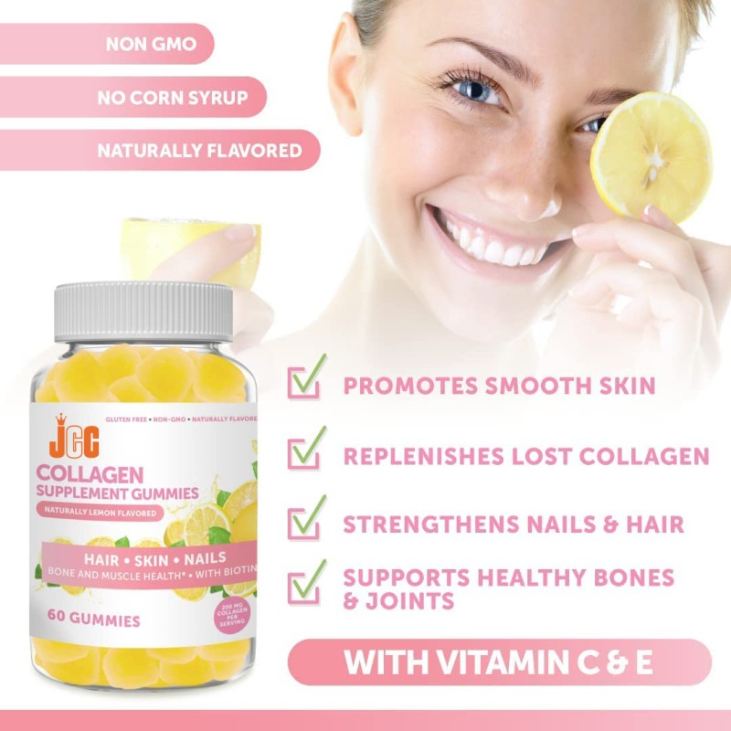 Collagen Gummies Supplier - Biotin Bone Hair Skin Nails