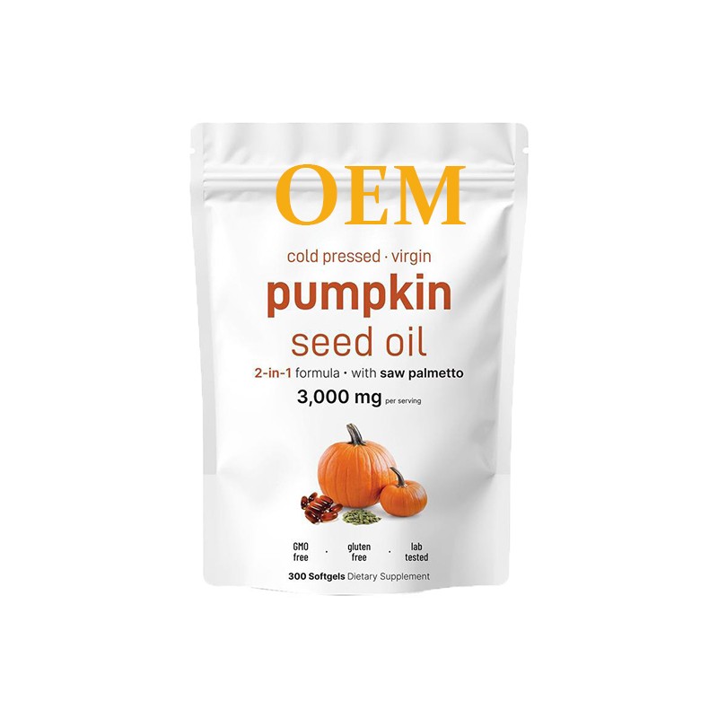 Pumpkin Seed Softgel Supplier - Halal Male Health Capsule