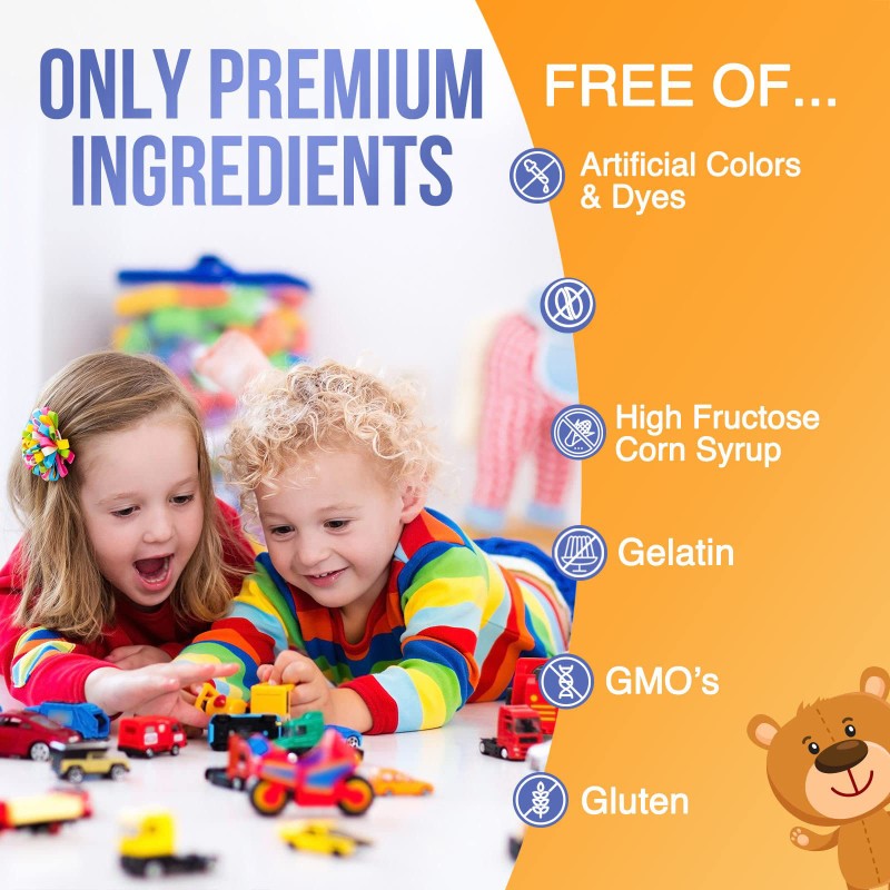 Kids Vitamins Factory - Immune Support Vitamin C Zinc