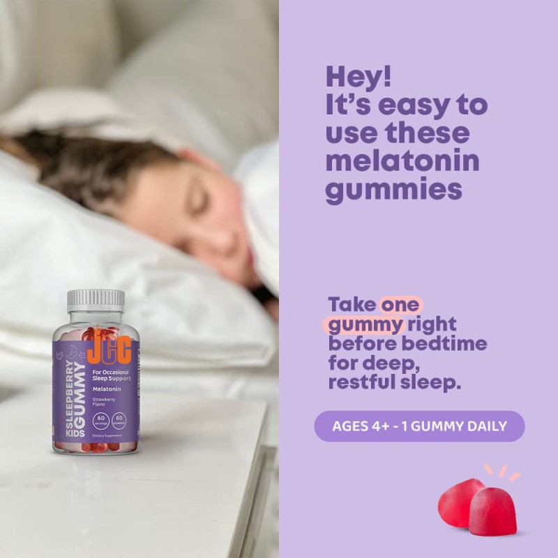Melatonin Gummies Factory - Kids Sleep Magnesium Support