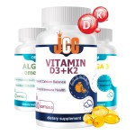Vitamin D3 Capsules Supplier - D3+K2 Food Supplement Capsules