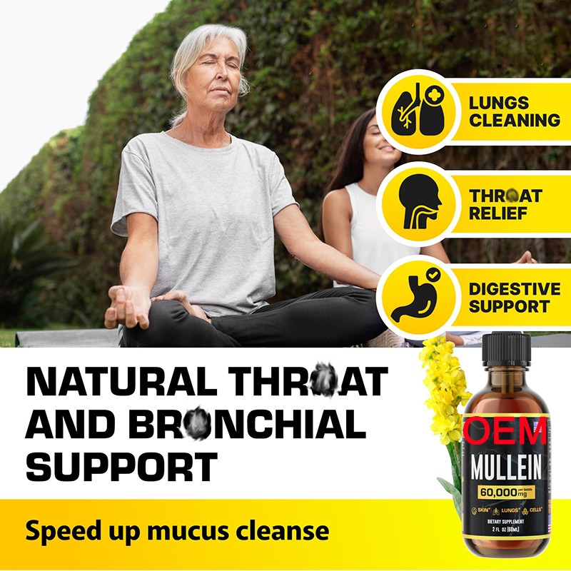 Mullein Drops Factory - Lung Cleanse Respiratory Drops