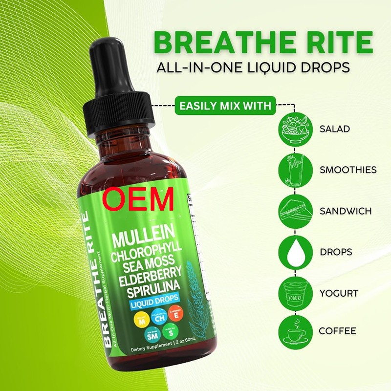 Chlorophyll Drops Manufacturer - Organic Immune Digestive Drops